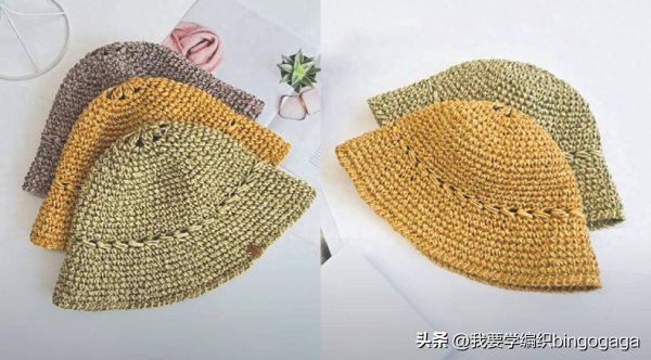 爱一配 织女怎能没有遮阳帽，圆顶枣隔栏遮阳帽教程，有型易搭配轻松防晒